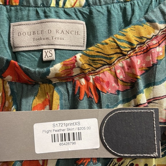 Double D Ranch XS Maxi Tiered Skirt - Yoakum, TX style - Picture 5 of 6